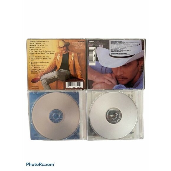 Lot of 4 Country Audio Music CDs Garth Brooks Alan Jackson Arista Sony Records - Picture 2 of 4